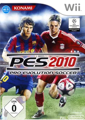 Pro Evolution Soccer 2010 box cover front